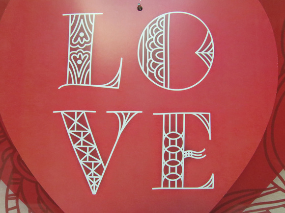 PAD Feb 1 LOVE Store display