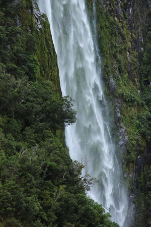 PAD March 8 Waterfall in Milford Sound Two