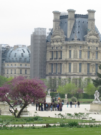 PAD April 4 While walking in the Tuilleries